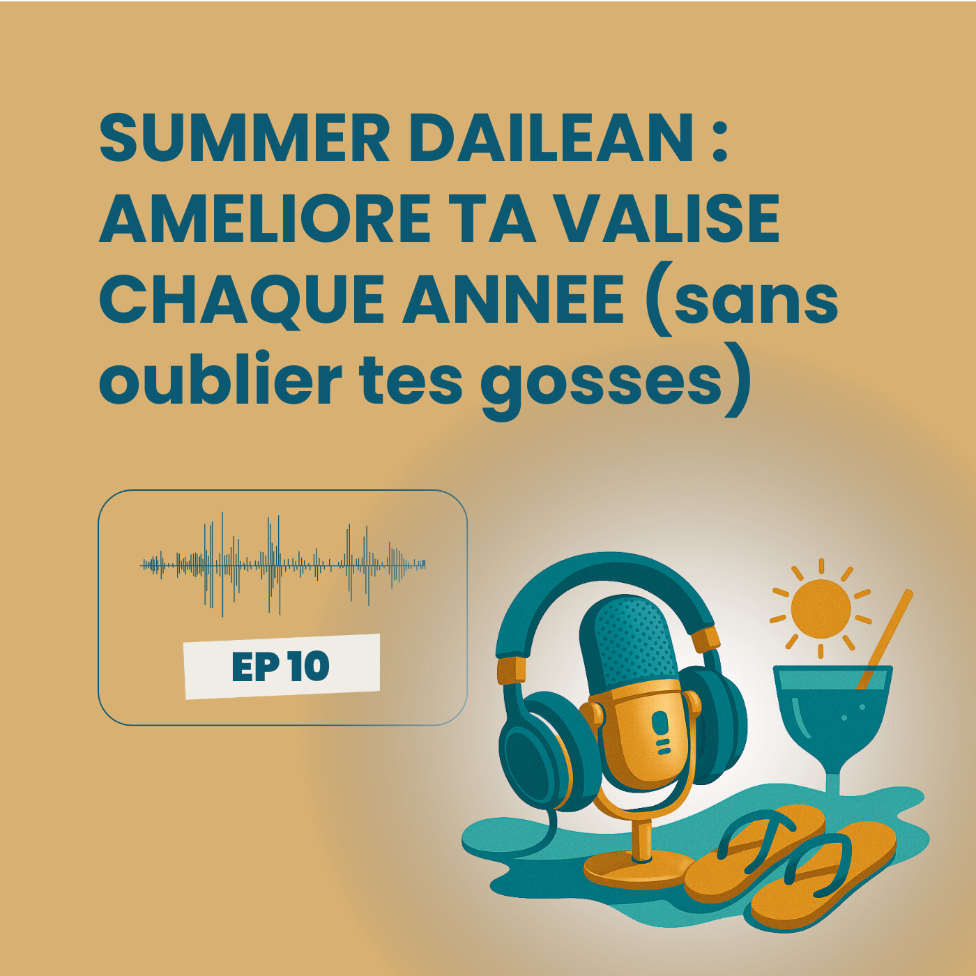 Summer Dailean Club 10/45 – Améliore ta valise chaque année (sans oublier tes gosses)