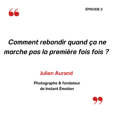 #1 2-Comment rebondir quand ça ne marche pas la première fois ? [ Julien Aurand] cover