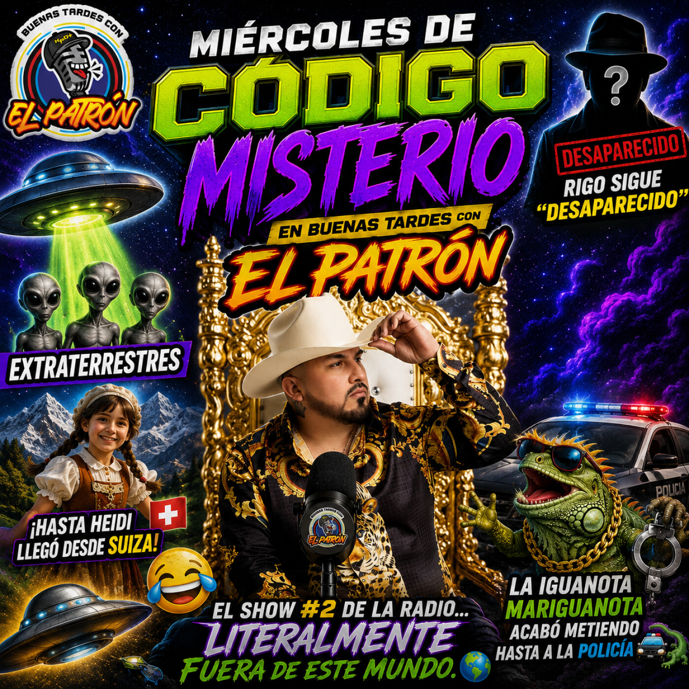 👽🛸 Extraterrestres, chisme y una iguanota fugitiva 😂🔥 episode artwork