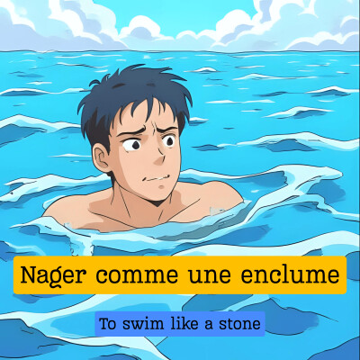 Nager comme une enclume cover