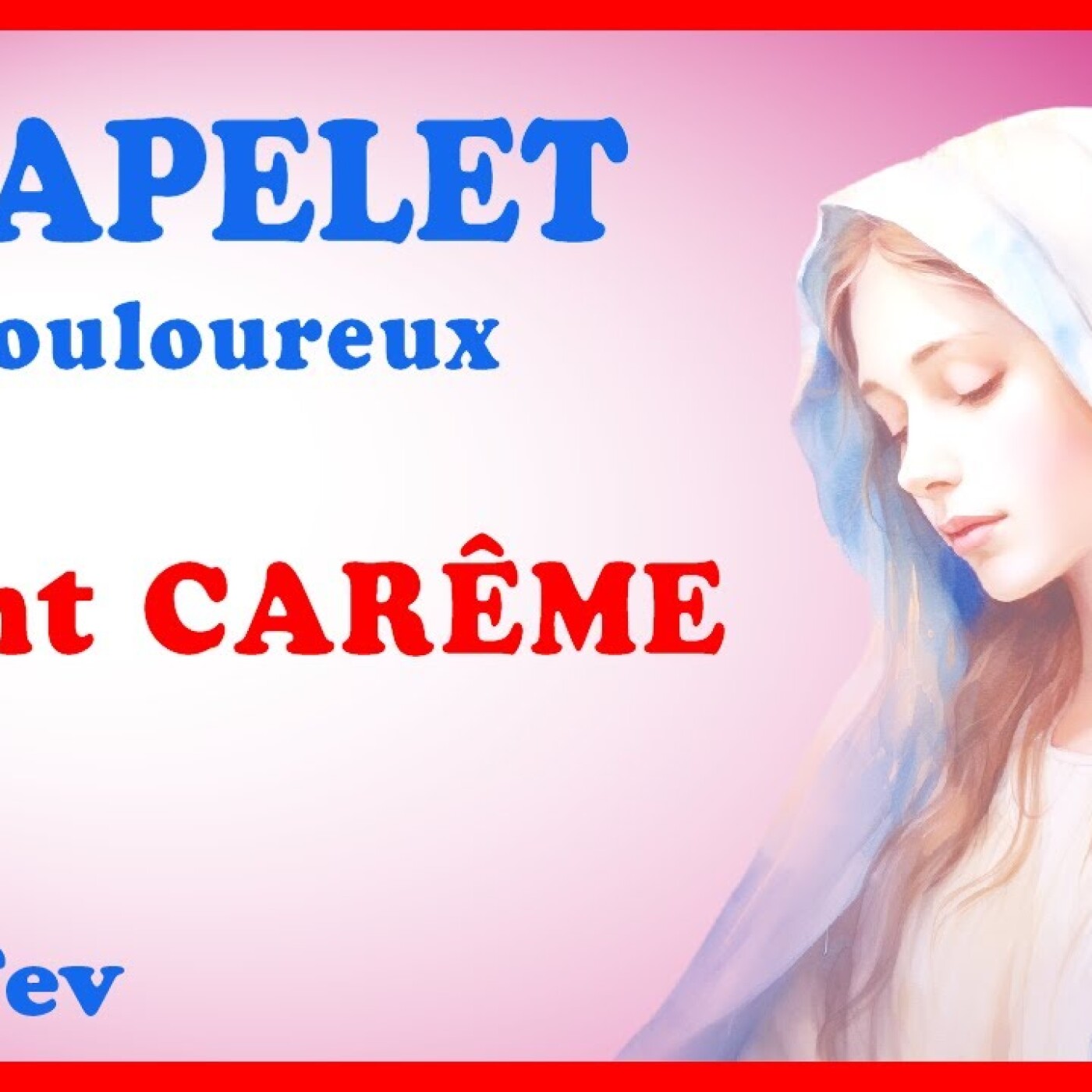 CHAPELET 🙏 Mercredi des Cendres 14 Février #carême