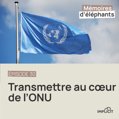 #30 - Transmettre au cœur de l'ONU (avec Lydia De Bortoli) cover