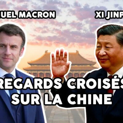 Emmanuel Macron en Chine. cover