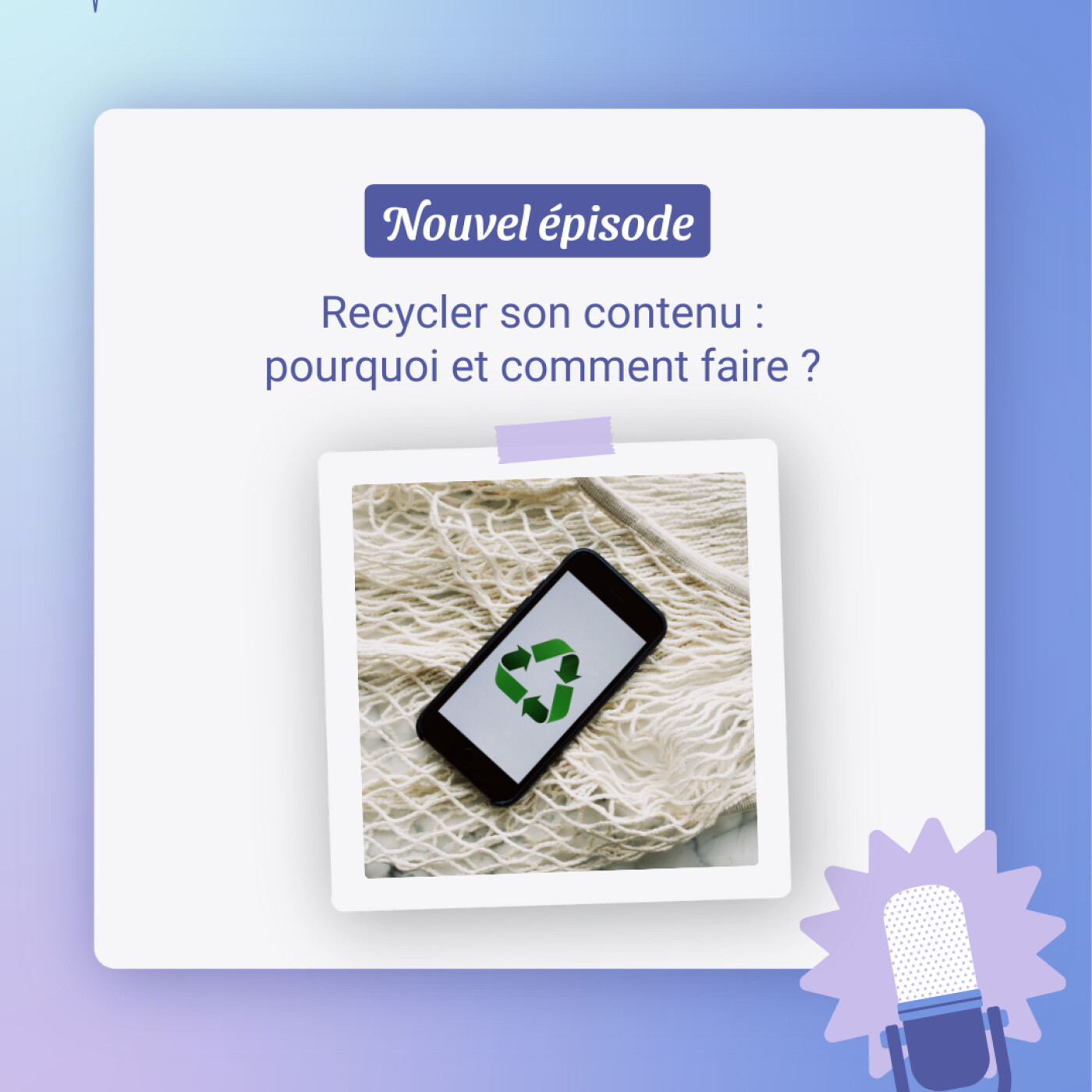 Recycle ton contenu de maniĂšre efficace