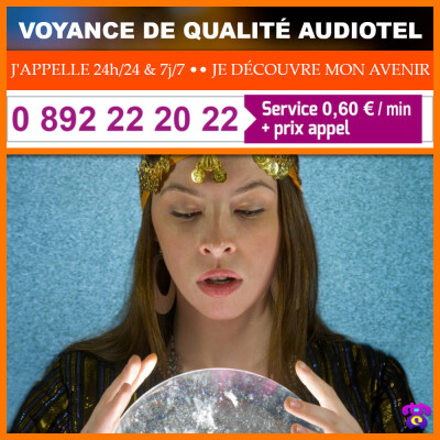 Voyance audiotel qualité - 0892 22 20 22 cover