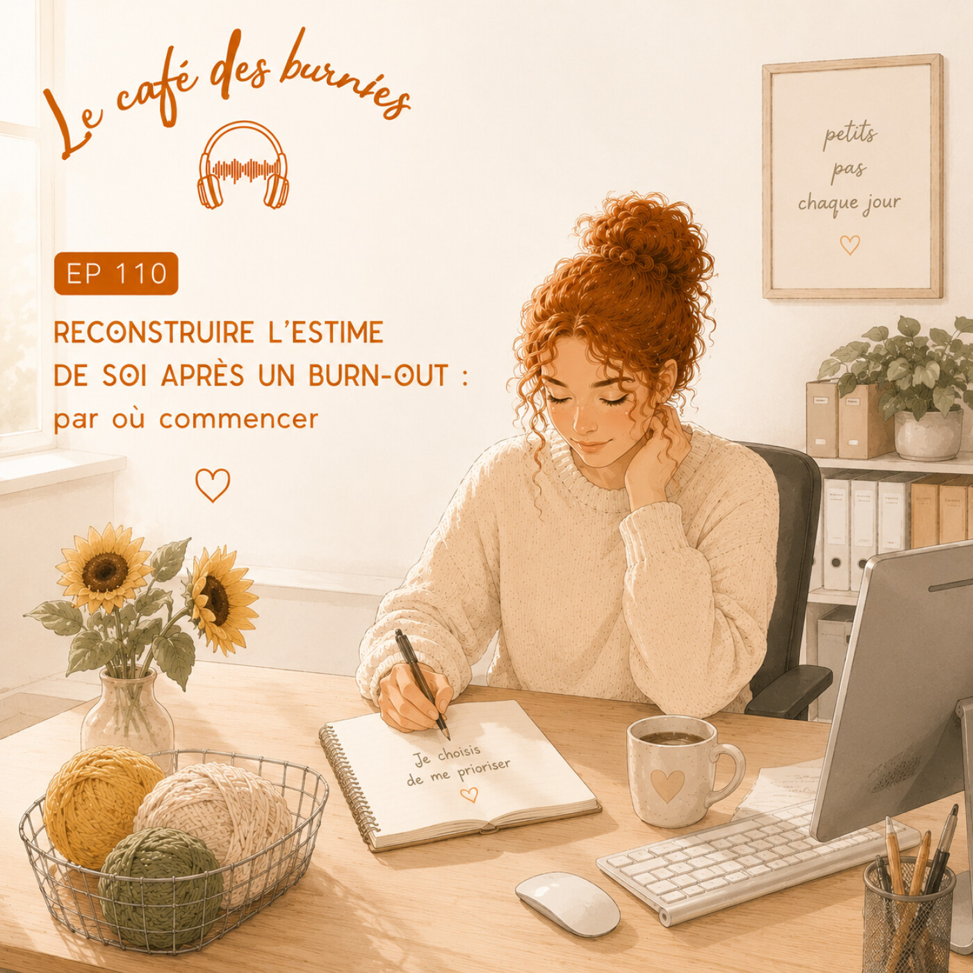 EP 110 : RECONSTRUIRE L'ESTIME DE SOI APRÈS UN BURN-OUT : par où commencer