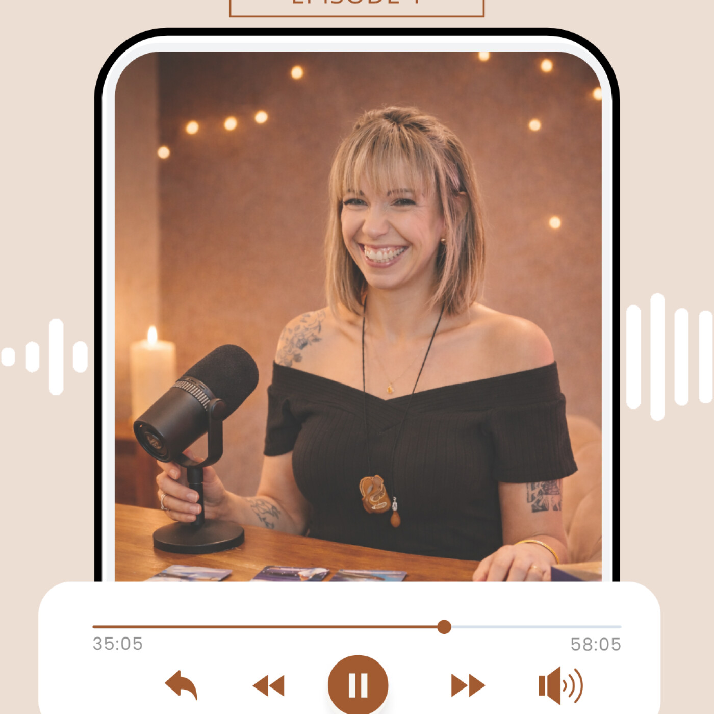 Incarnée... Le podcast pour une spiritualité ancrée, de la tête aux pieds. cover art