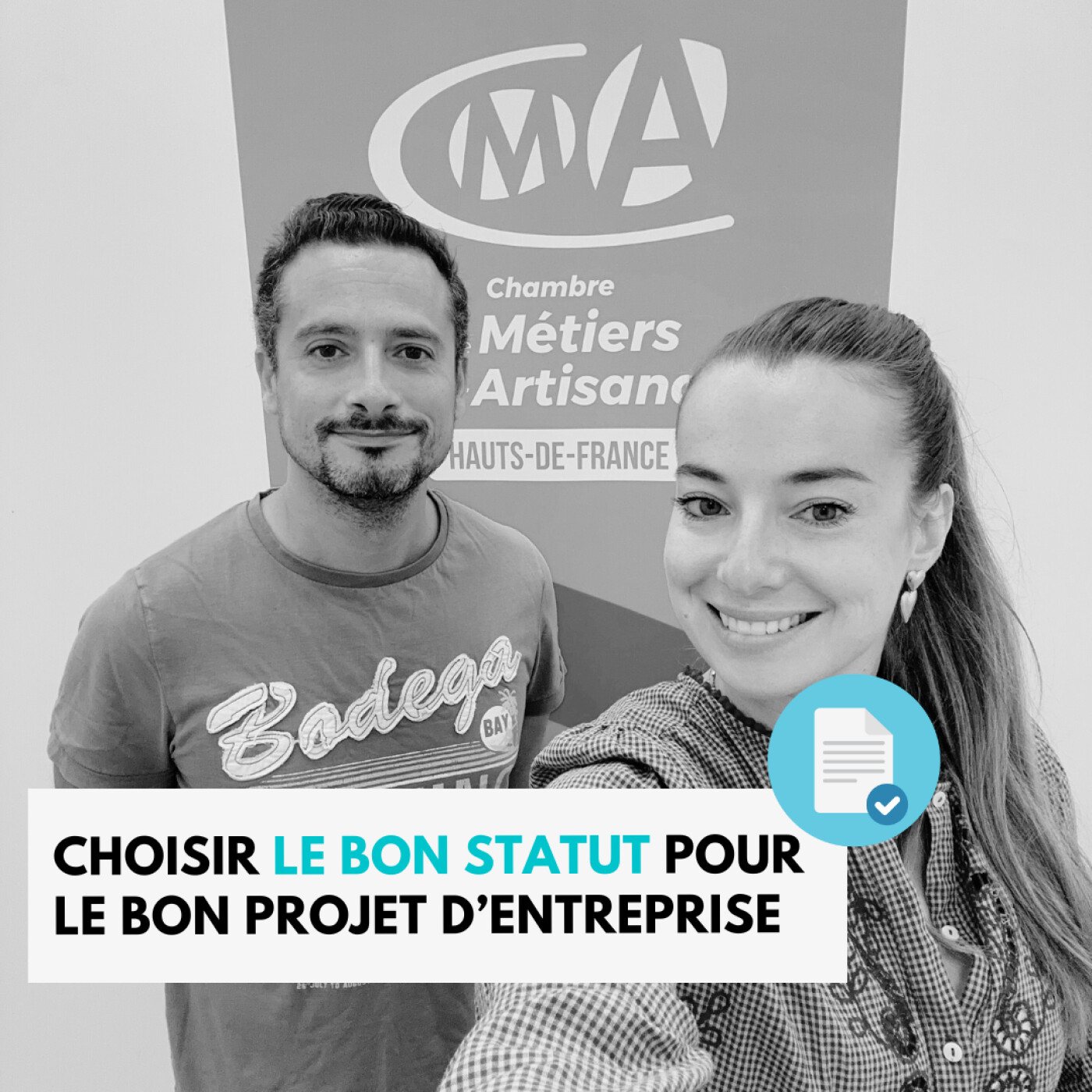 Choisir le bon statut pour le bon projet d’entreprise avec Rudy, conseiller CMA