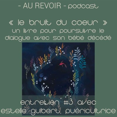 Les entretiens d’Au Revoir Podcast : "Le Bruit du Coeur", un livre pour poursuivre le dialogue avec son bébé décédé cover