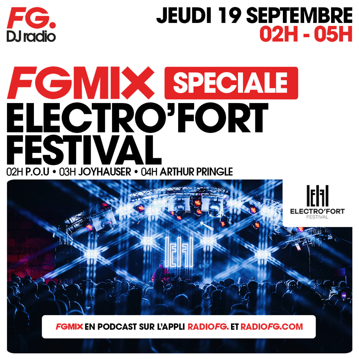 FG MIX SPÉCIAL ELECTRO'FORT FESTIVAL : ARTHUR PRINGLE