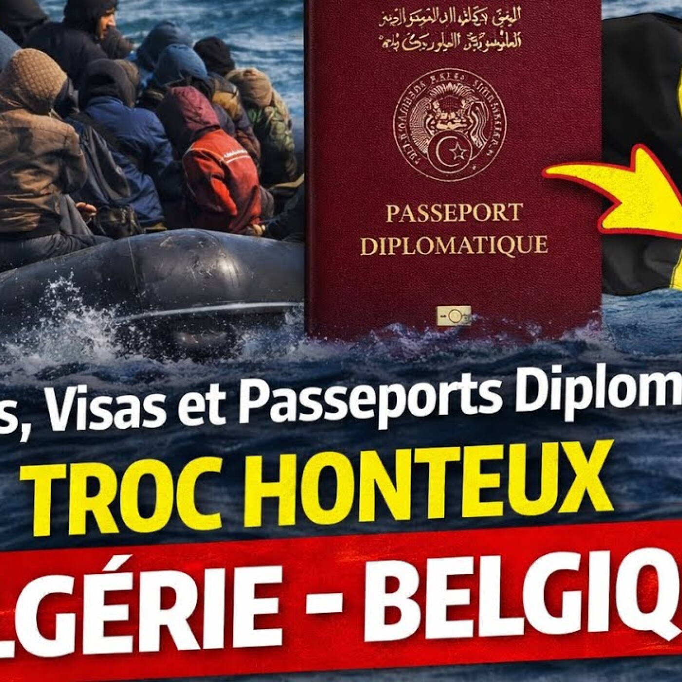Harragas et Passeports Diplomatiques : les dessous d'un troc honteux entre l'Algérie et la Belgique episode artwork