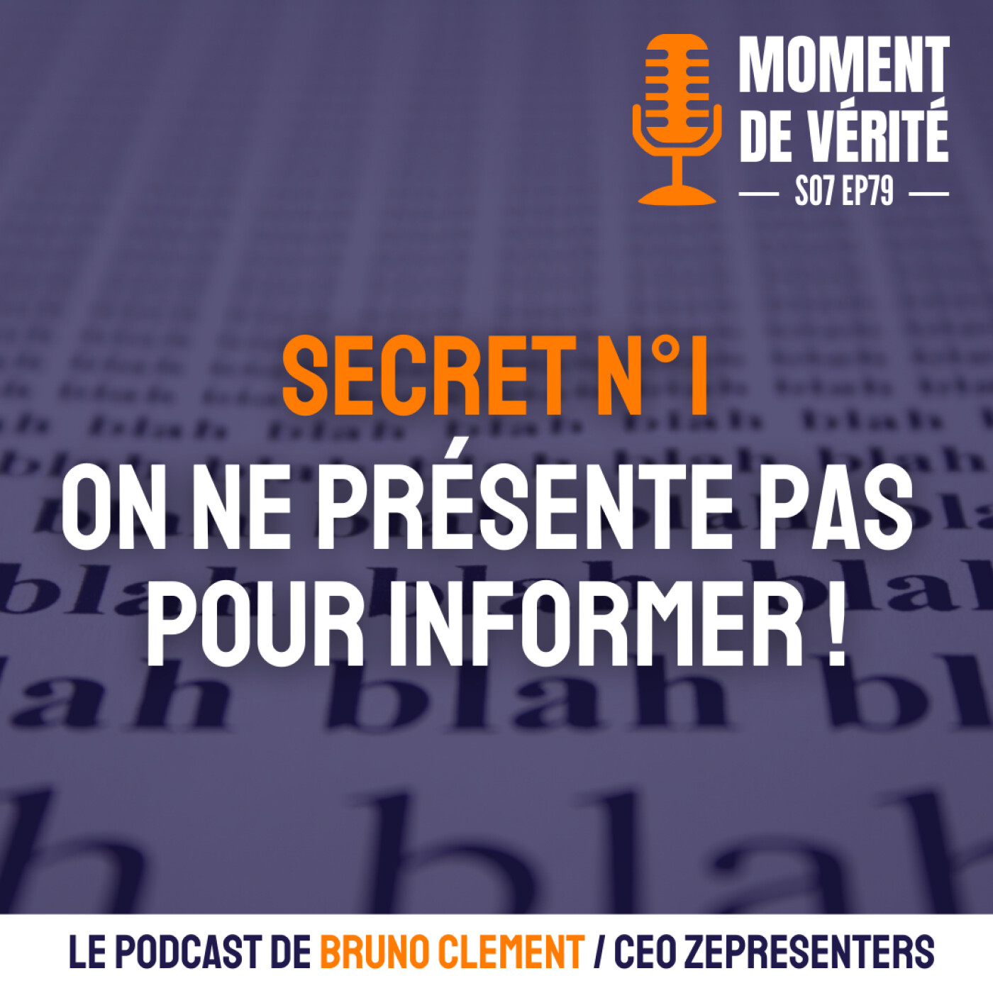 MOMENT DE VÉRITÉ - Le Podcast qui vous aide à mieux présenter vos idées !