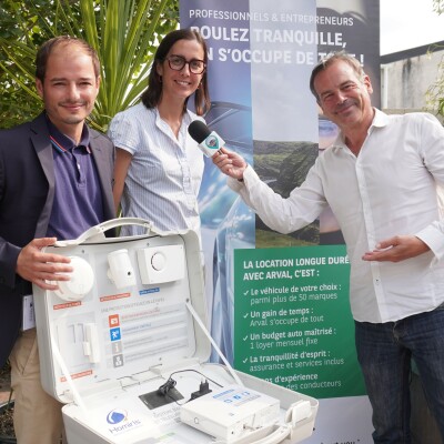 2 - Hélène Rohfritsch nous présente la filiale Arval et Dominique Marcon nous explique le fonctionnement du système de protection Homiris cover