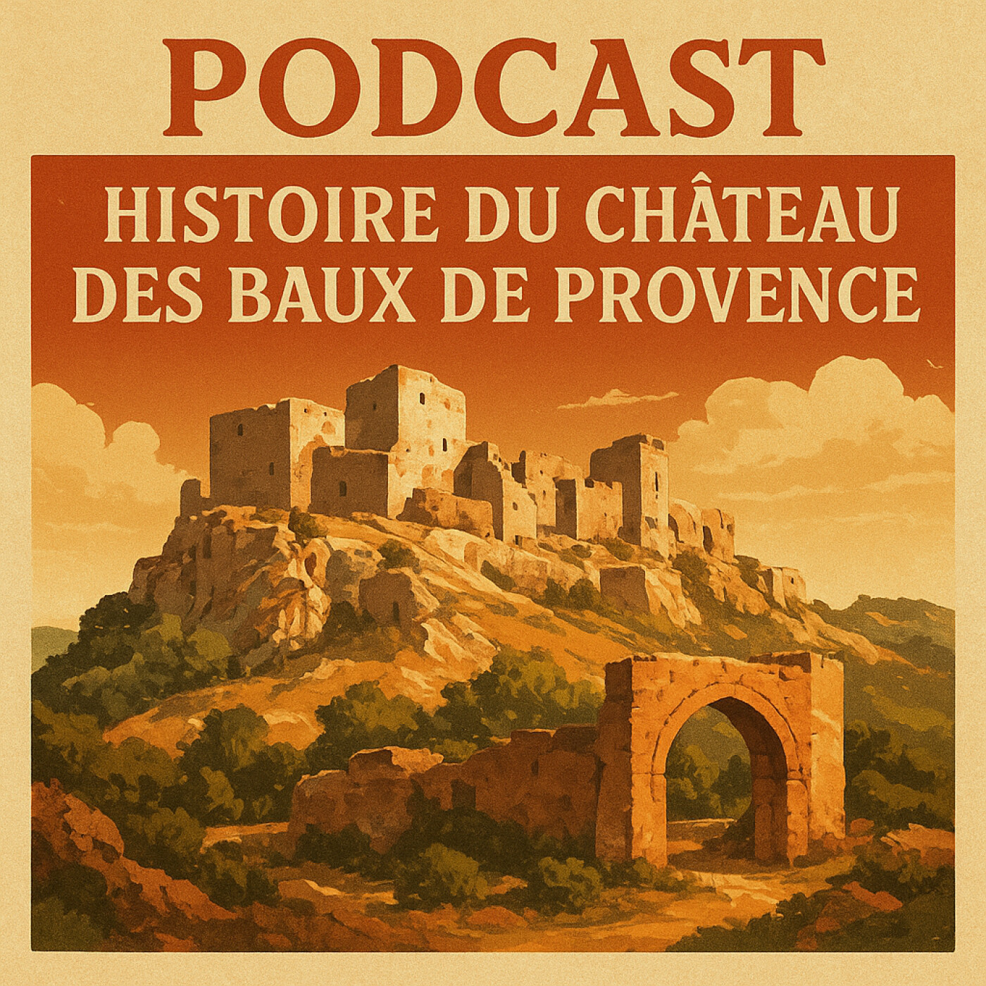 Histoire du château des Baux-de-Provence episode artwork