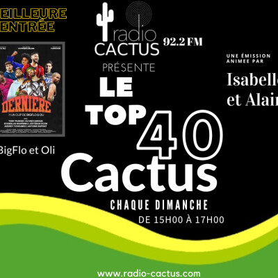 Top 40 Cactus du 29 octobre 2023. cover